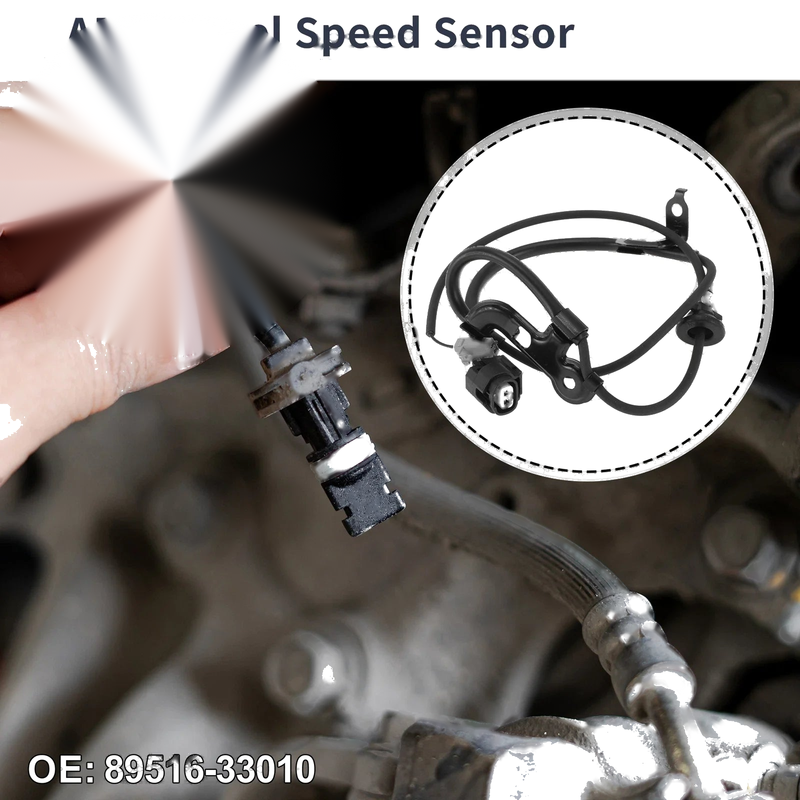 Toyota Camry (2002-2006) 1 x Rear Right ABS Wheel Speed Sensor