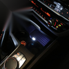 Car Interior Atmosphere - White 2 x Mini Flexible USB LED Lights