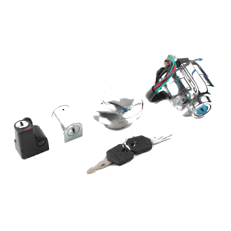Honda VT250 VT400 VT600 VT750 Ignition Switch Gas Cap Helmet Lock Set (1983-2008)