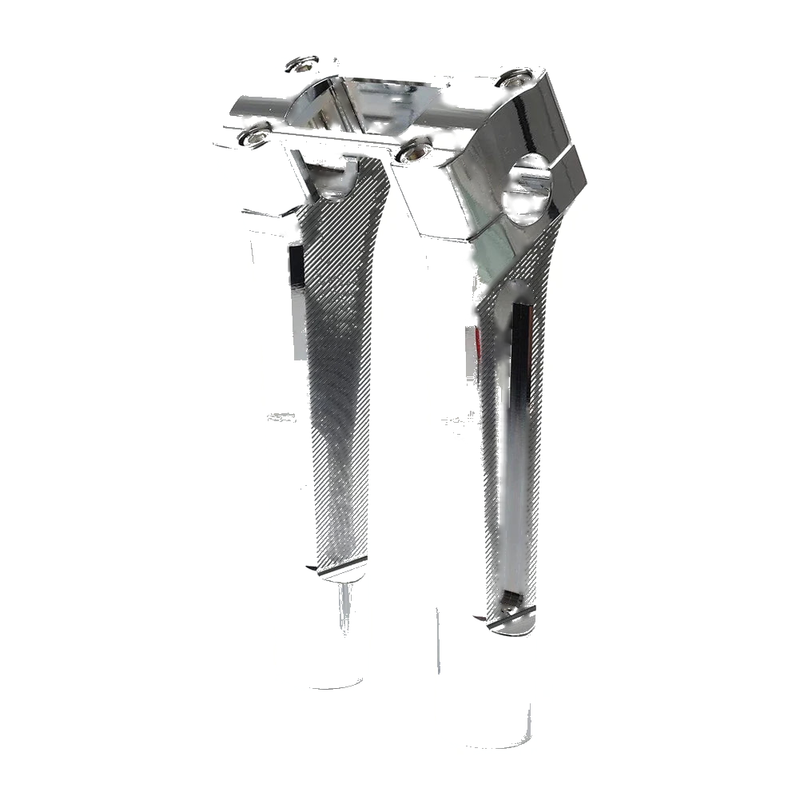 Harley Dyna M8 Softail Street Bob 8" Chrome Pullback Handlebar Riser (2018-21)