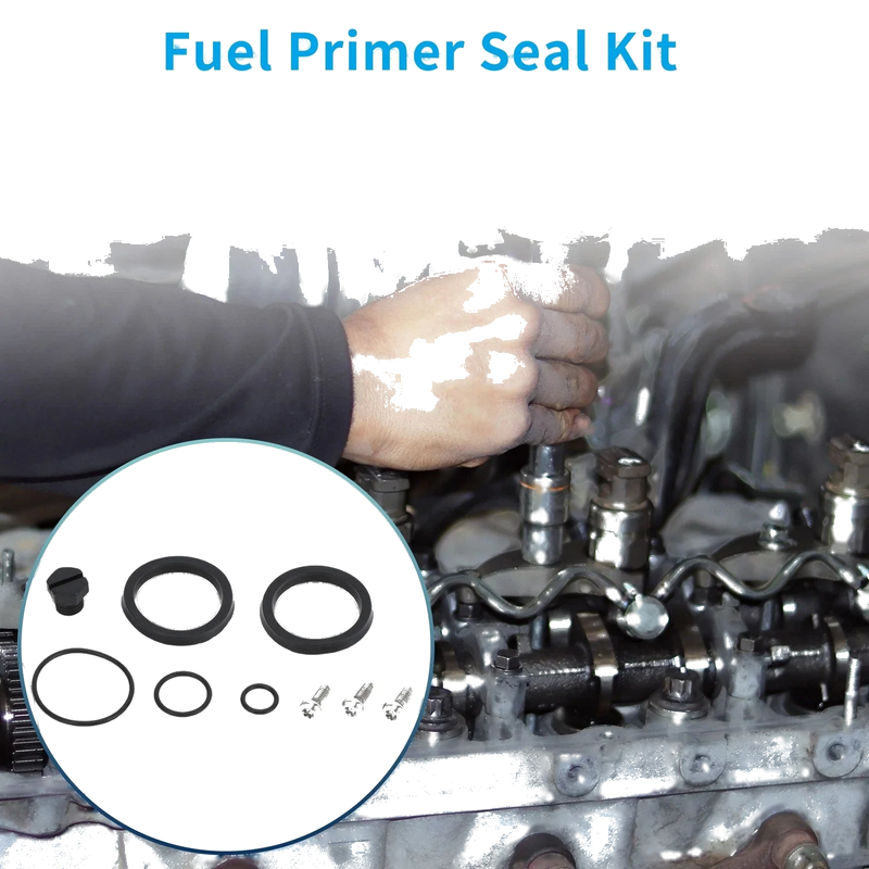 Chevy Silverado 2500 HD 6.6L 1 Set Fuel Primer Seal Kit (2001-2016)