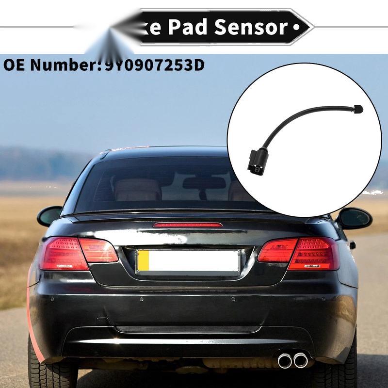 Porsche Cayenne 1pc Rear Brake Pad Wear Sensor (2017-2024)