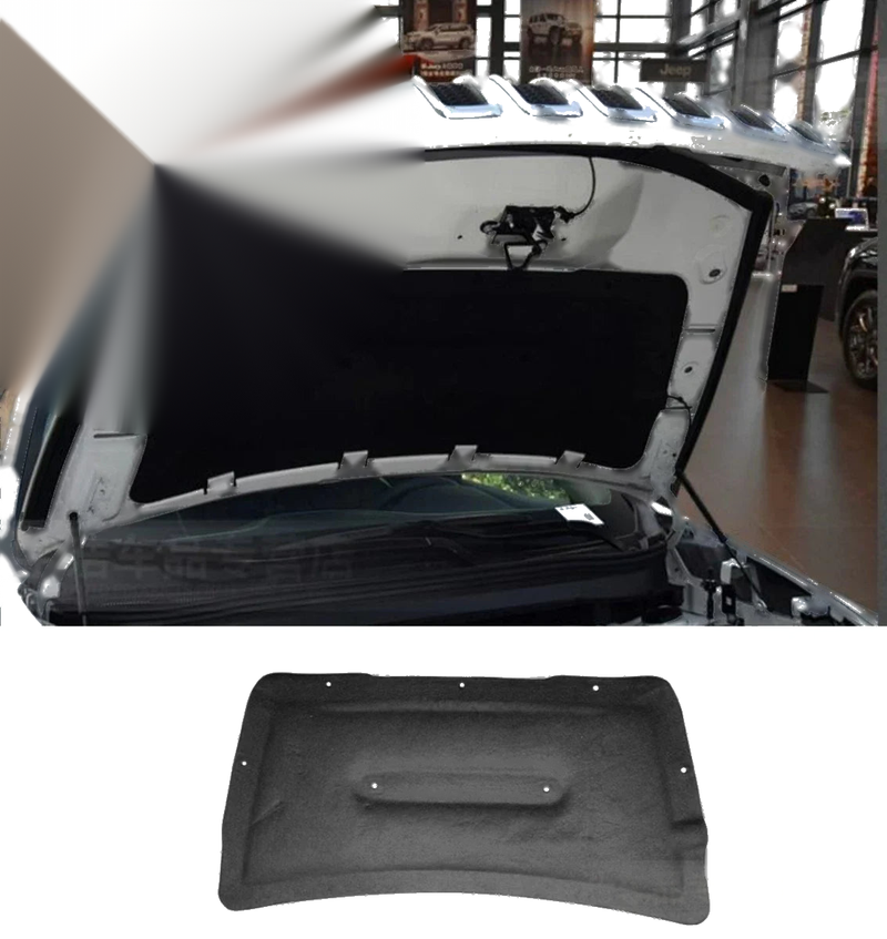 Jeep Cherokee Grille Engine Cover Insulation Pad Heat Shield (2014–2018)