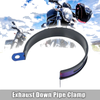 Motorcycle Joint Clamp 4" OD Stainless Steel