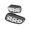 BMW 3 Series Glossy Black Front Kidney Grille Diamond Grille (2010-2013)