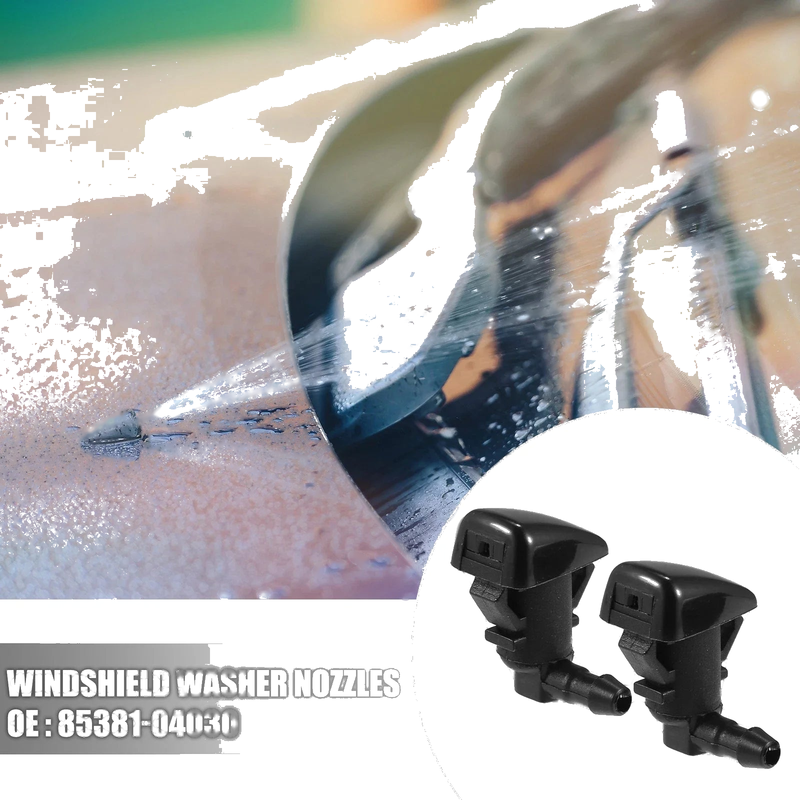 Toyota Tacoma Windshield Washer Nozzles & 2.5m Hose (2005-2023)