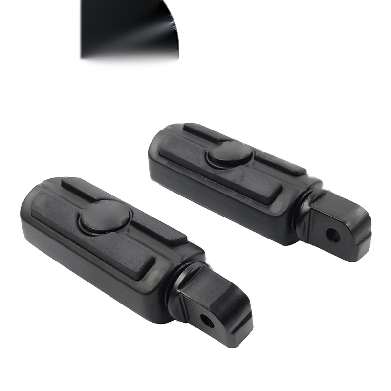 Harley Softail Deluxe Fat Bob (2018-2023) Black Rear Passenger Foot Pegs