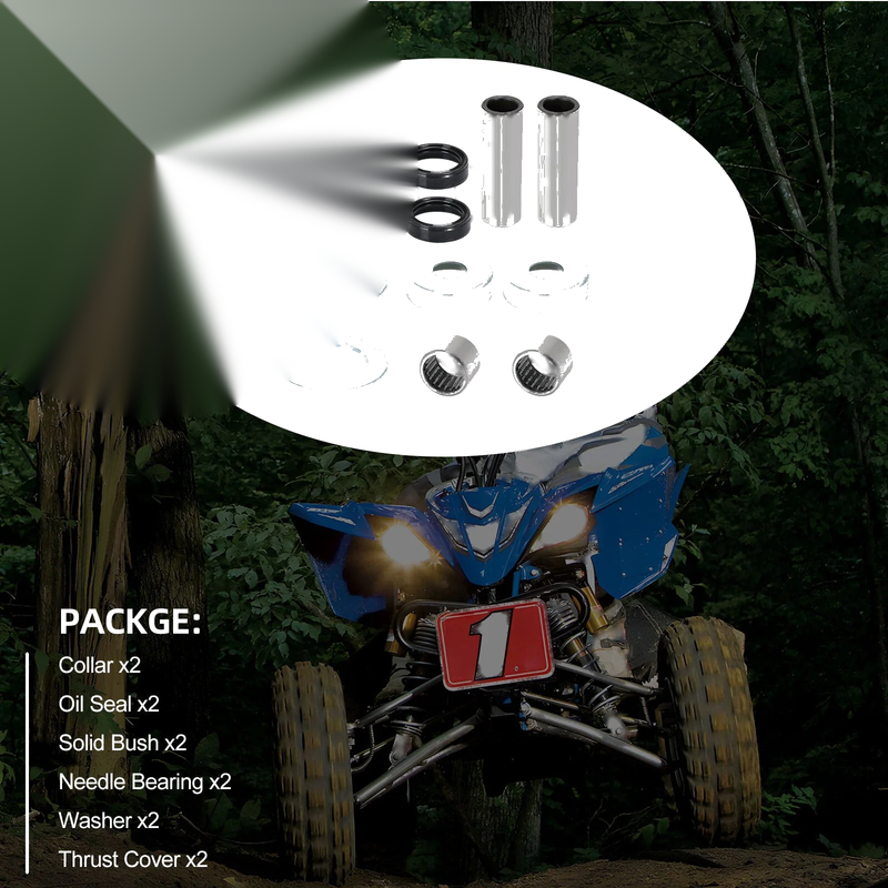 Yamaha YFZ450 V SE 2004-2013 Swingarm Needle Bearing & Collar Bushing Kit