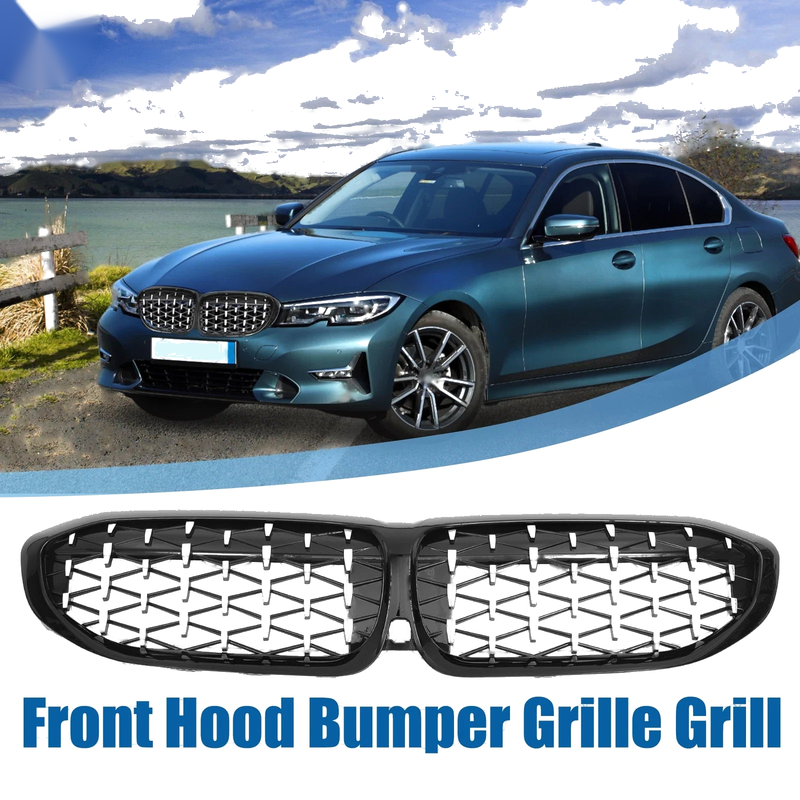 BMW 330i 330e M340i XDrive G20 Hood Bumper Grille (2019-2023)