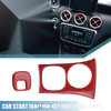 Chevy Corvette C5 Red Key Hole Panel Covers (1997-2004)