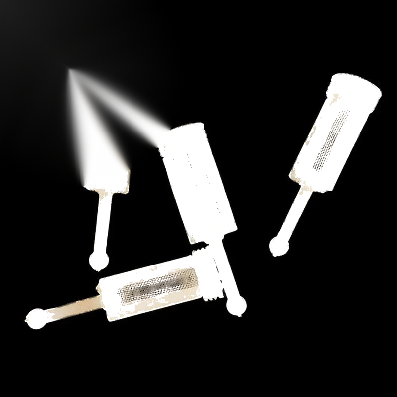 Gravity Feed Plastic Paint Spray Device Strainers / Filters