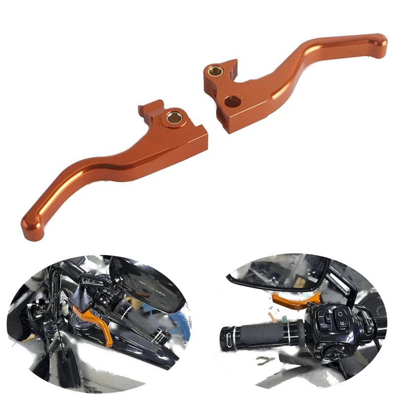 Harley Sportster XL1200V XL1200T 3 Finger Clutch Brake Lever Set (2014-2023)