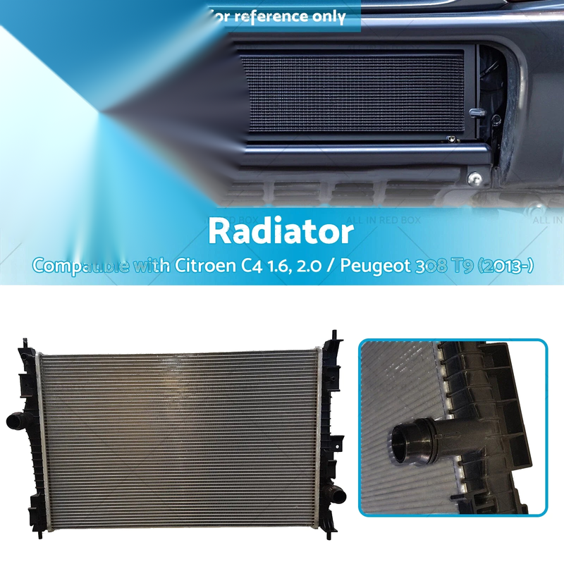 Citroen C4, Peugeot 308 T9 Radiator (2013)