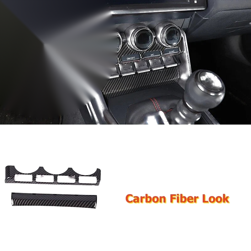 Toyota GR86 Subaru BRZ 4x Interior Center Console Trim (2022–2024)