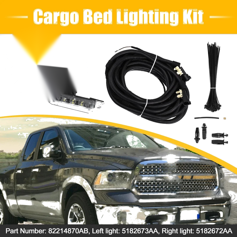 Dodge Ram 1500 2500 3500 1 x Truck Cargo Bed LED Light Kit