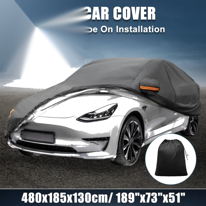 Tesla Model 3 Waterproof 210T Polyester Car Cover (2017-2023)