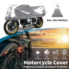 Cover / 96.46x41.34x25.59 / Motorcycle Waterproof Half Cover 420D-PU