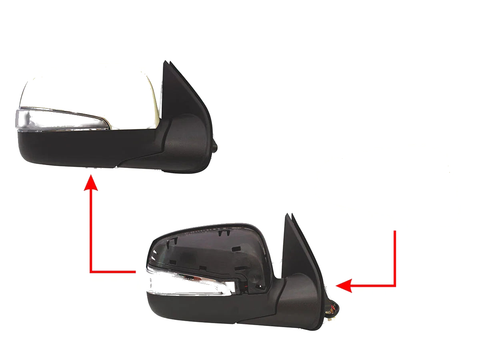 Isuzu DMax 2008-2011 RH Side View Mirror LED (2008-2011)