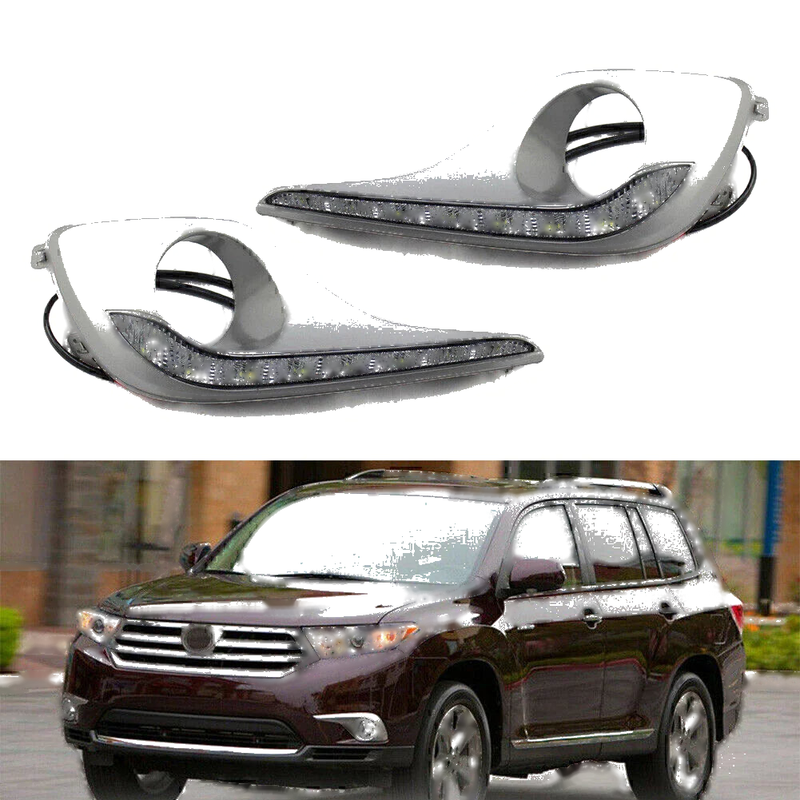 Toyota Highlander LED Front Daytime Running Lights (2012-2013)