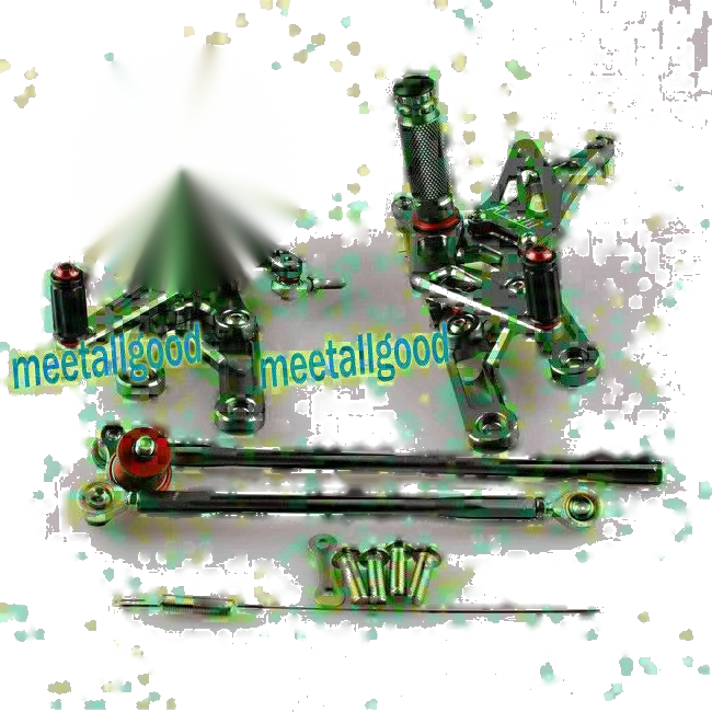 Honda CBR 600RR, CBR 1000RR Aluminum Alloy Rearset (2003-2007)