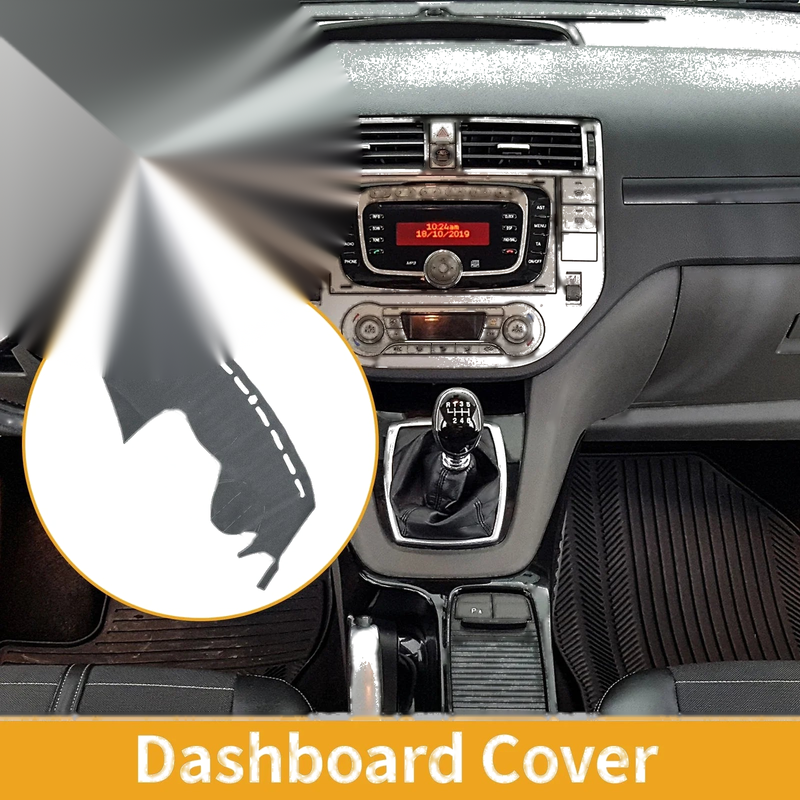 Ford Kuga 2015 (1 Pc) Gray Dashboard Cover Mat