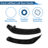 BMW X3 Black Front Passenger Side Inner Door Panel Handle (2010-2016)