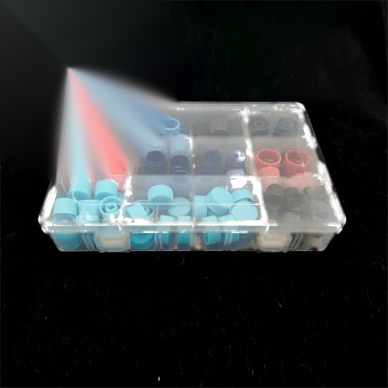 Universal Car Auto R134a R12 77PCS A/C Valve Core Dust Caps
