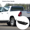 Toyota Hilux Revo Black Exterior Door Tailgate Handles 2 x (2015–2021)