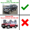 Weatherstrip Door belt rubber Outer Fits NISSAN Partfinder R50 Terrano 1996-04