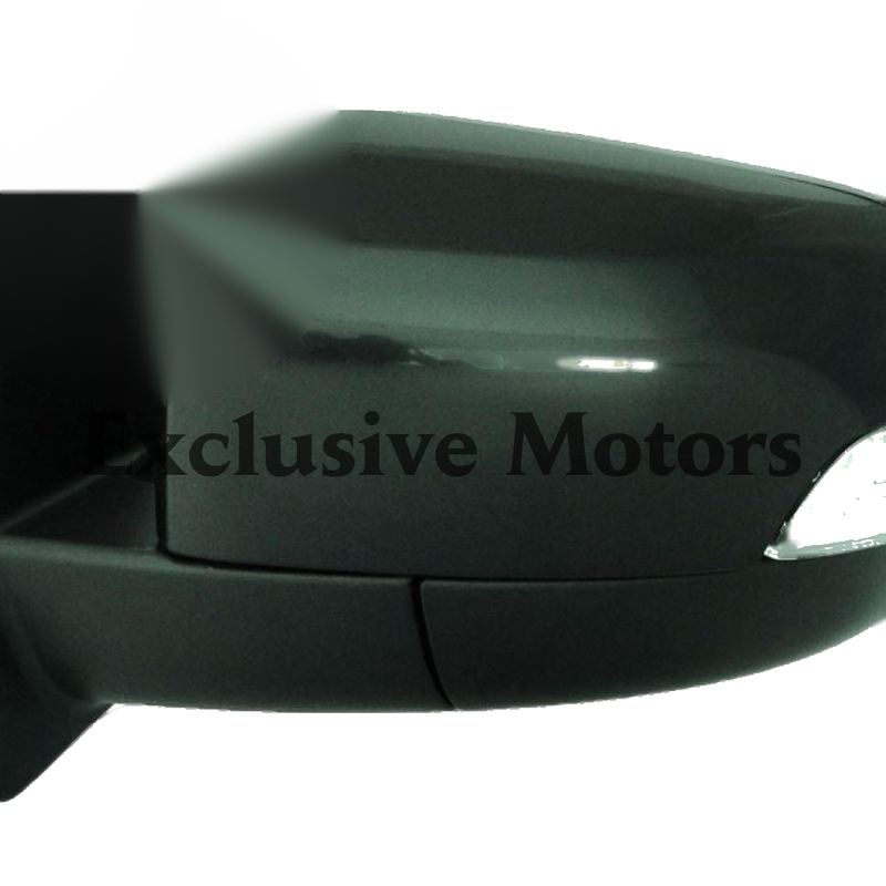 Ford Ranger Left-Hand Black Electric Mirror (2015-2018)