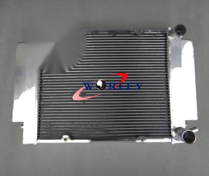 Mazda RX2 RX3 RX4 RX5 Aluminum Radiator + Fan (1970-1978)