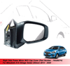 Mitsubishi Mirage Sedan RH Power Mirror (2013-2020)