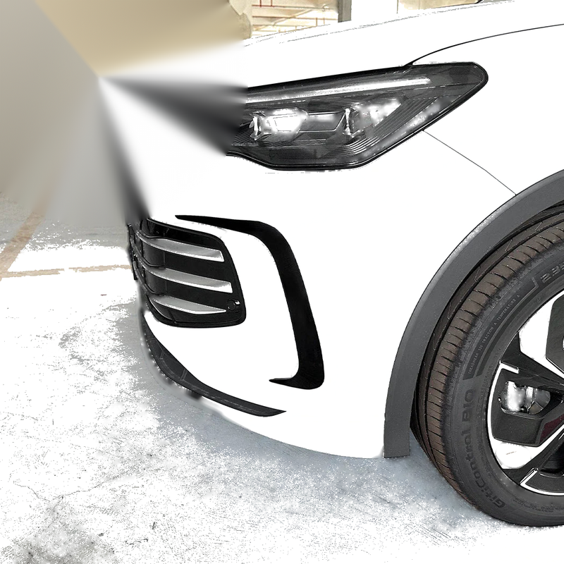 Tiguan MK3 Gloss Black Side C Blade Trim Canards (2024–2024)