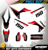 Honda CRF 450 Full Custom Graphics Sticker Kit (2013-2016)