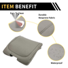 Dodge Ram Microfiber Leather Grey Center Console Armrest Cover