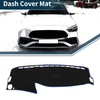 Mercedes Benz S Class W222 2014-2020 Black Blue Dashboard Cover Mat