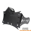 Old School Cruiser Bobber 3/4” Axle Side Mount License Plate Bracket