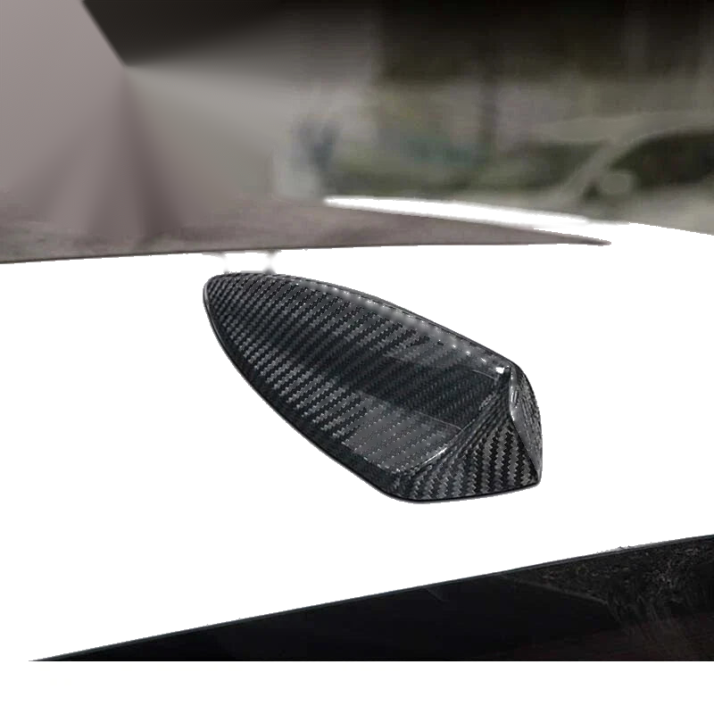 Cadillac ATS 2015-2020 Carbon Fiber Roof Shark Antenna Cover Cap Trim Fit
