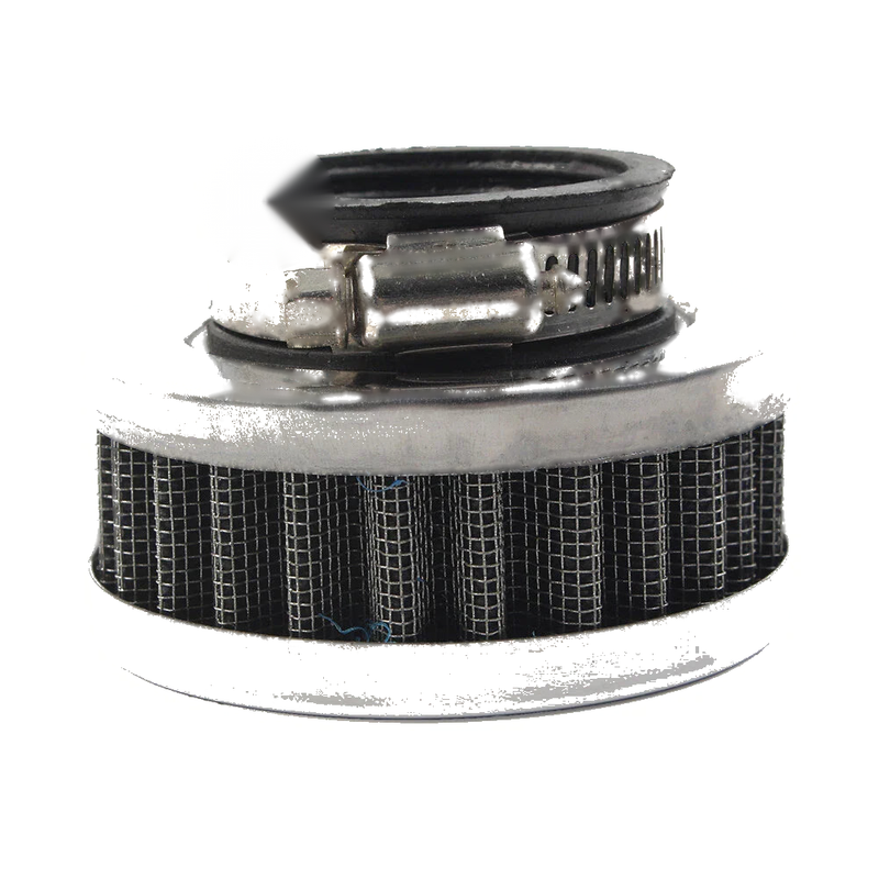 Motorcycle Scooter 38mm Stainless Steel Air Intake Filter Cleaner