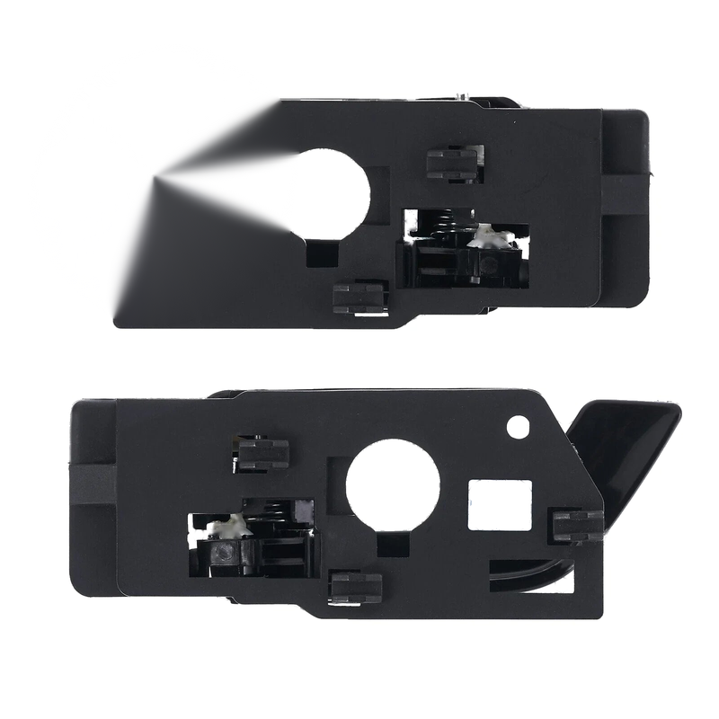 Hyundai Tiburon 2 x Front Left & Right Inner Door Handles Black (2003-2008)