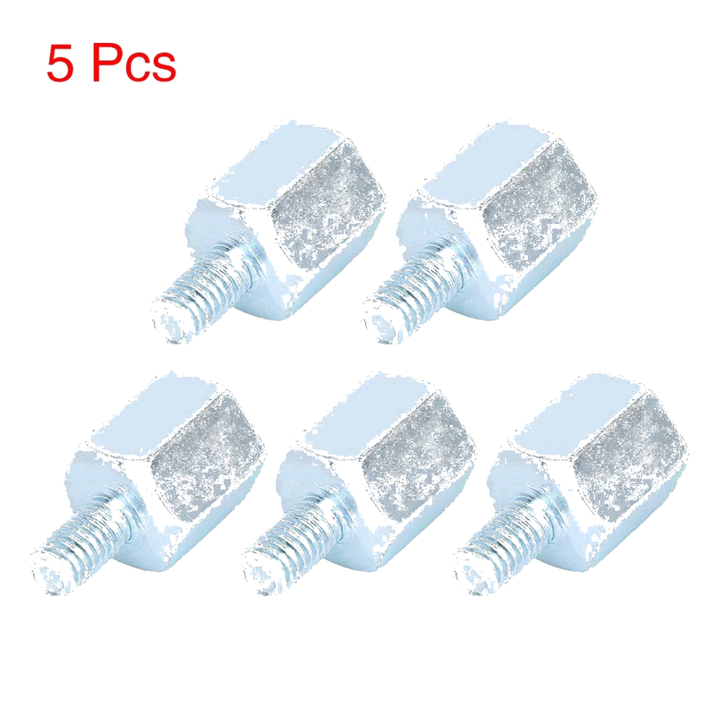 Motorcycle Bike 5pcs 8mm RH to 6mm RH Rearview Mirrors Adapter