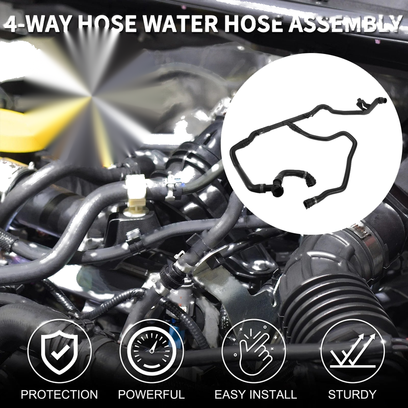 BMW 318i 4-Way Hose Assembly (2007-2012)