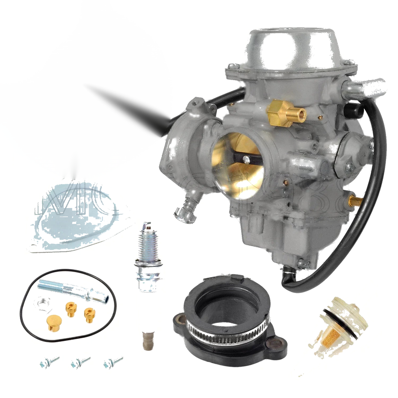 Polaris Outlaw 500 Carburetor Intake Boot & Fuel Pump Valve Petcock