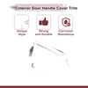 MERCEDES-BENZ C-Class Exterior Door Handle Cover Trim (2015-2023)
