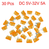 Car, Motorcycle, Boat Fuse 30pcs DC 5V-32V 5A Universal Medium Blade Style