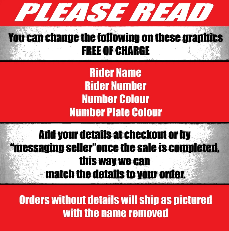 Honda CRF 110 (2019-2025) - PRO Style Decals Custom Sticker Kit