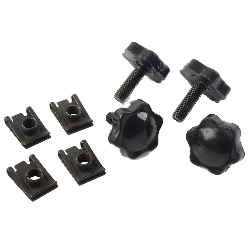 Harley FLHT FLHTCU 4X Saddlebag Lock Mounting Theft Deterrent Bolts (2000-2023)
