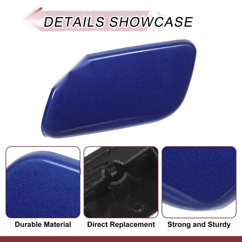Subaru Forester 2013-2015 Blue Front Left Washer Nozzle Cover