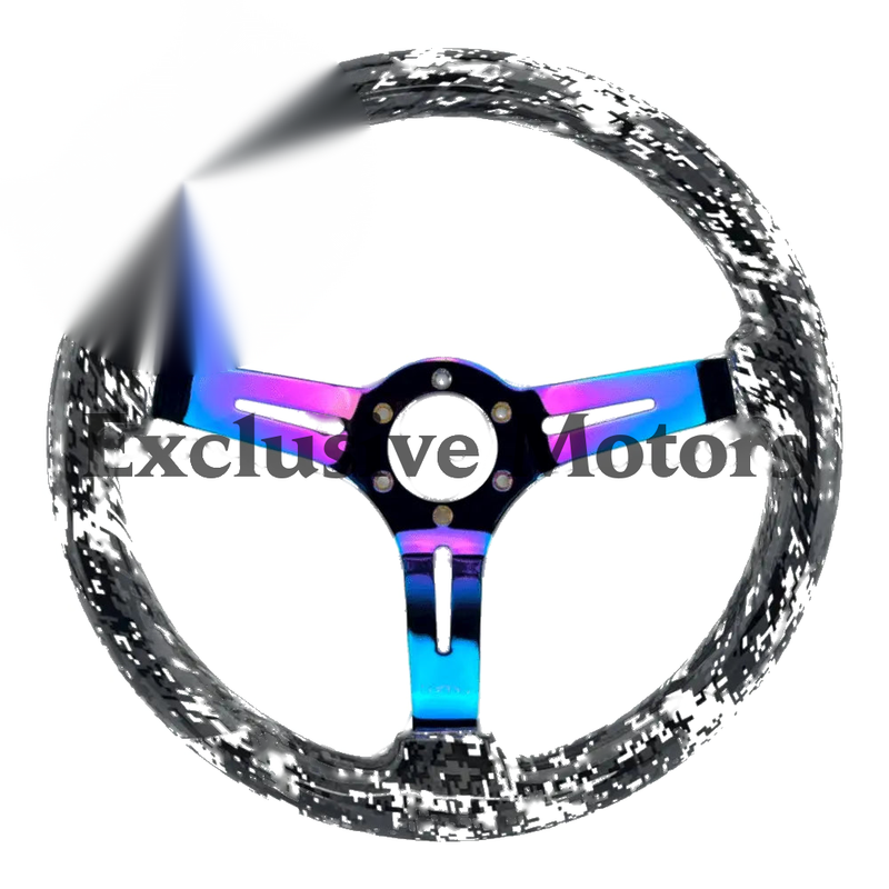 Snow Camo Steering Wheel