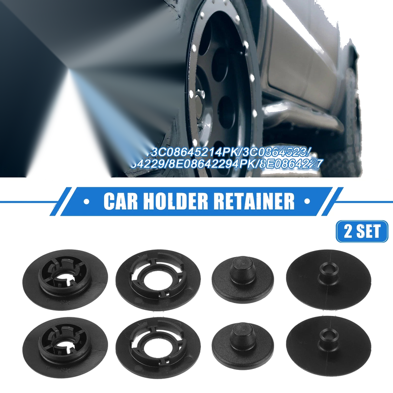 Volkswagen Audi Car Holder Retainer Plastic Black